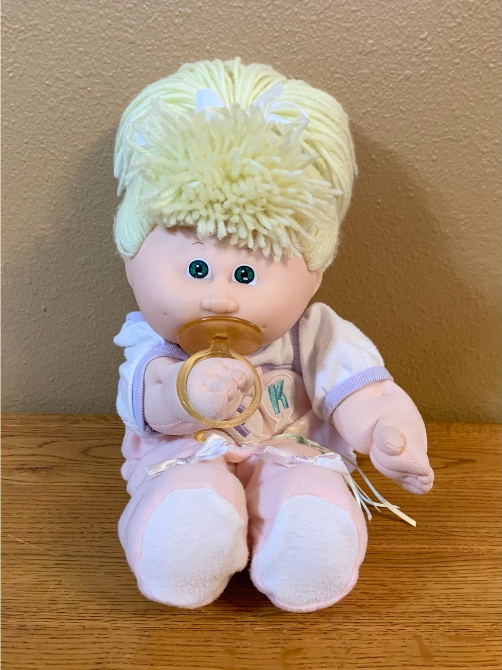 Vintage Cabbage Patch Kids Toddler Doll With Pacifier